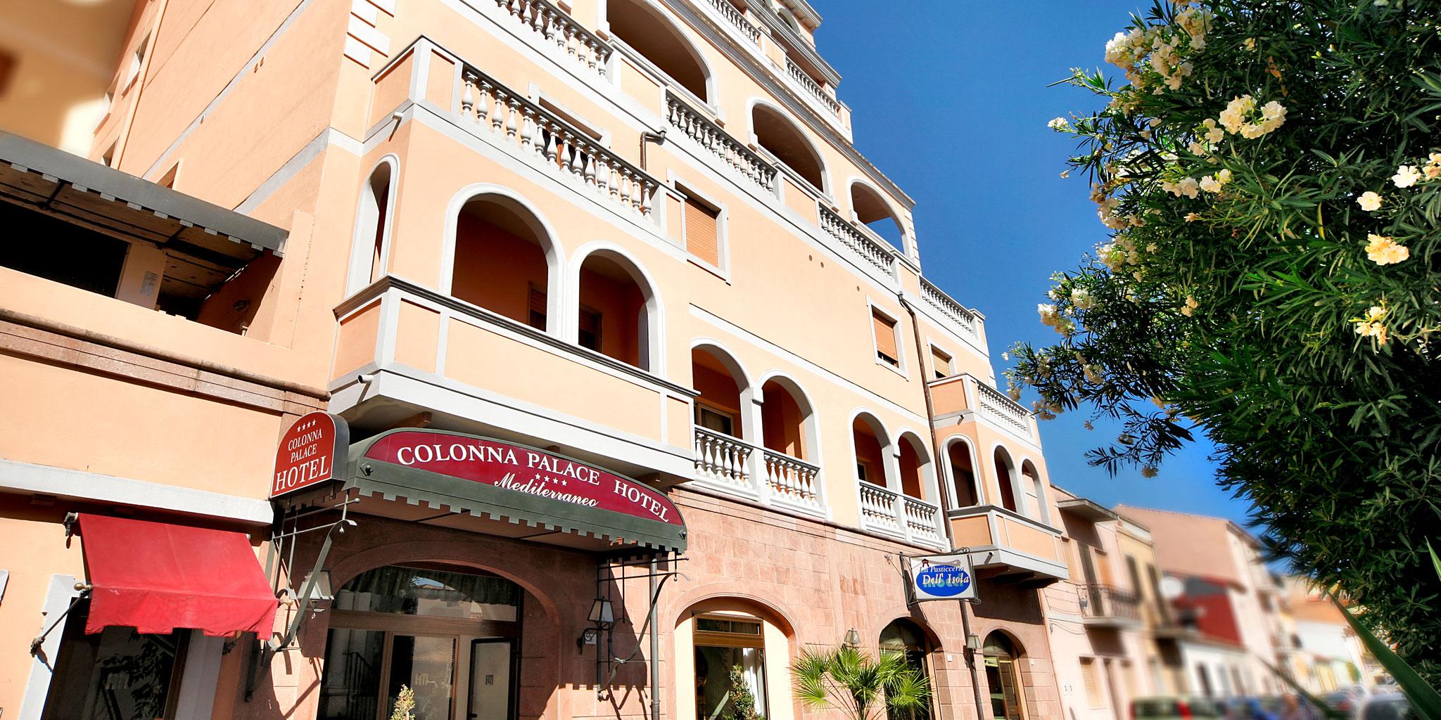 Colonna Palace Hotel Mediterraneo Olbia Exterior foto